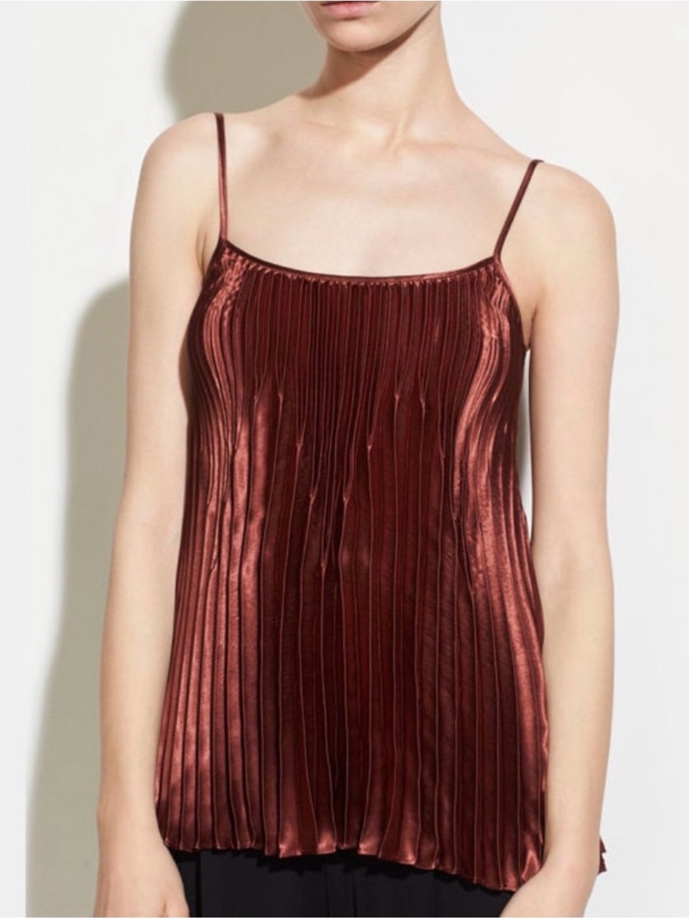 Vince‎ Accordion Pleated Stylish Top !